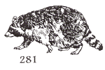 wild animal stamp 281